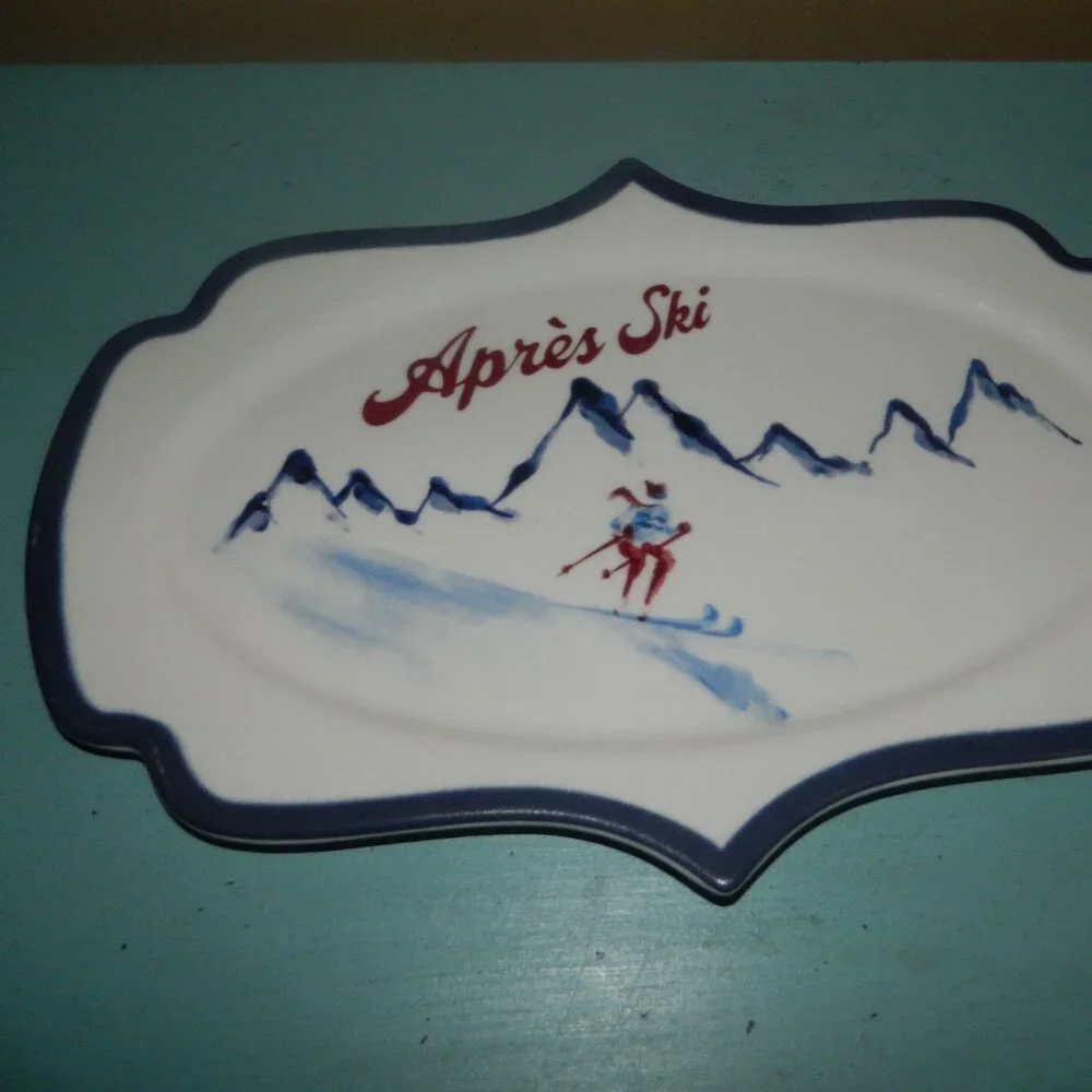 Mark & Graham Ski Chalet Serving Platter (READ)